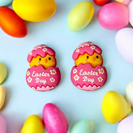 3D Easter Chick Silicone Focal