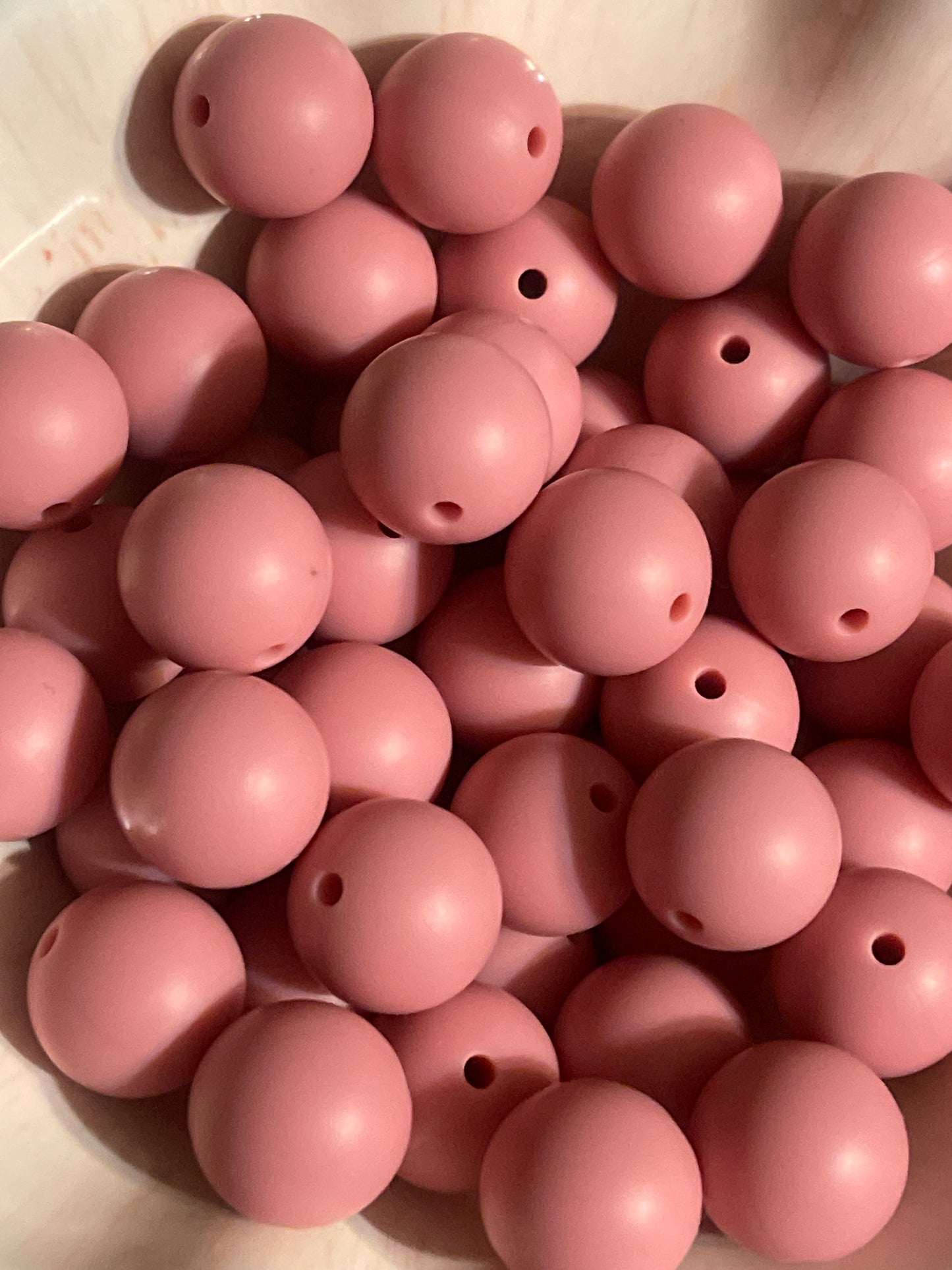 Blush 15mm round