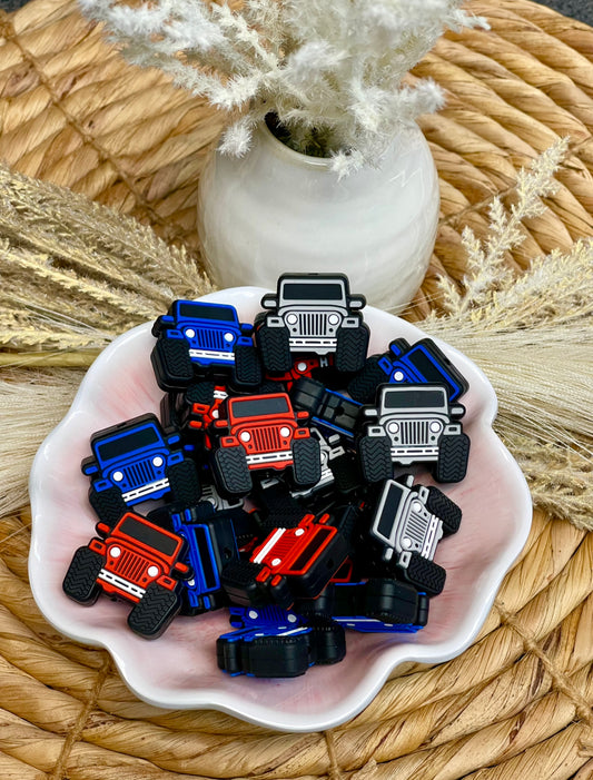 Red Jeep Focal