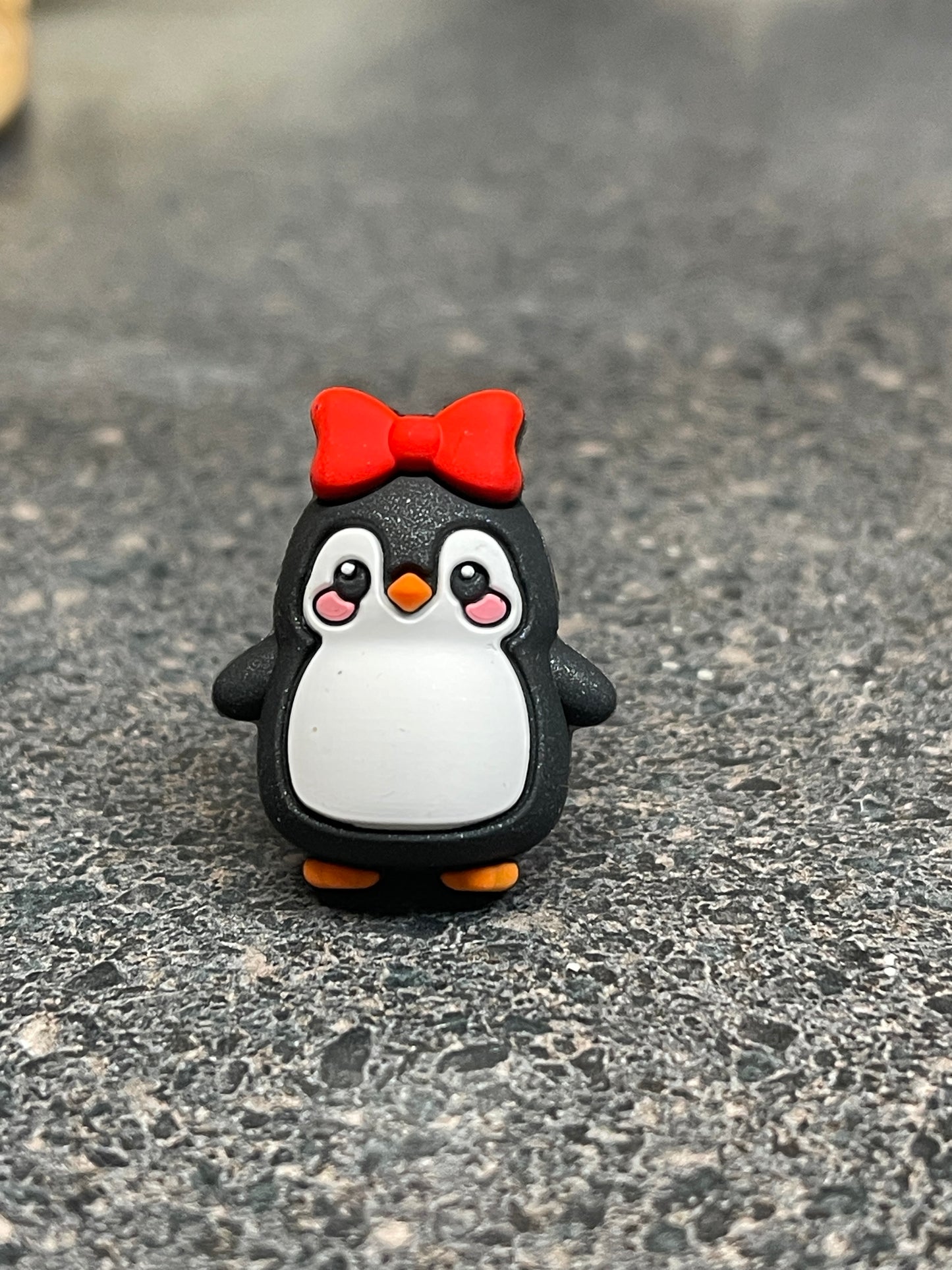 3D Penguin Silicone Focal