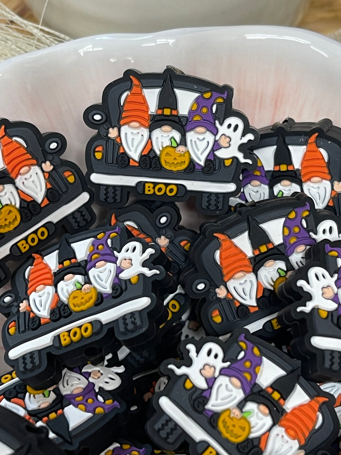 Gnome Truck Halloween Focal