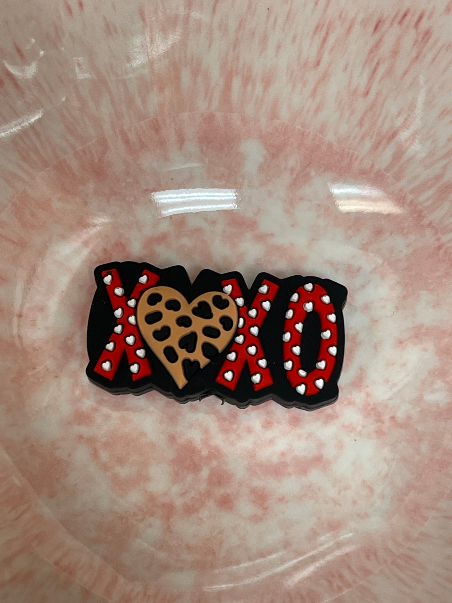 XOXO Leopard Valentine Focal