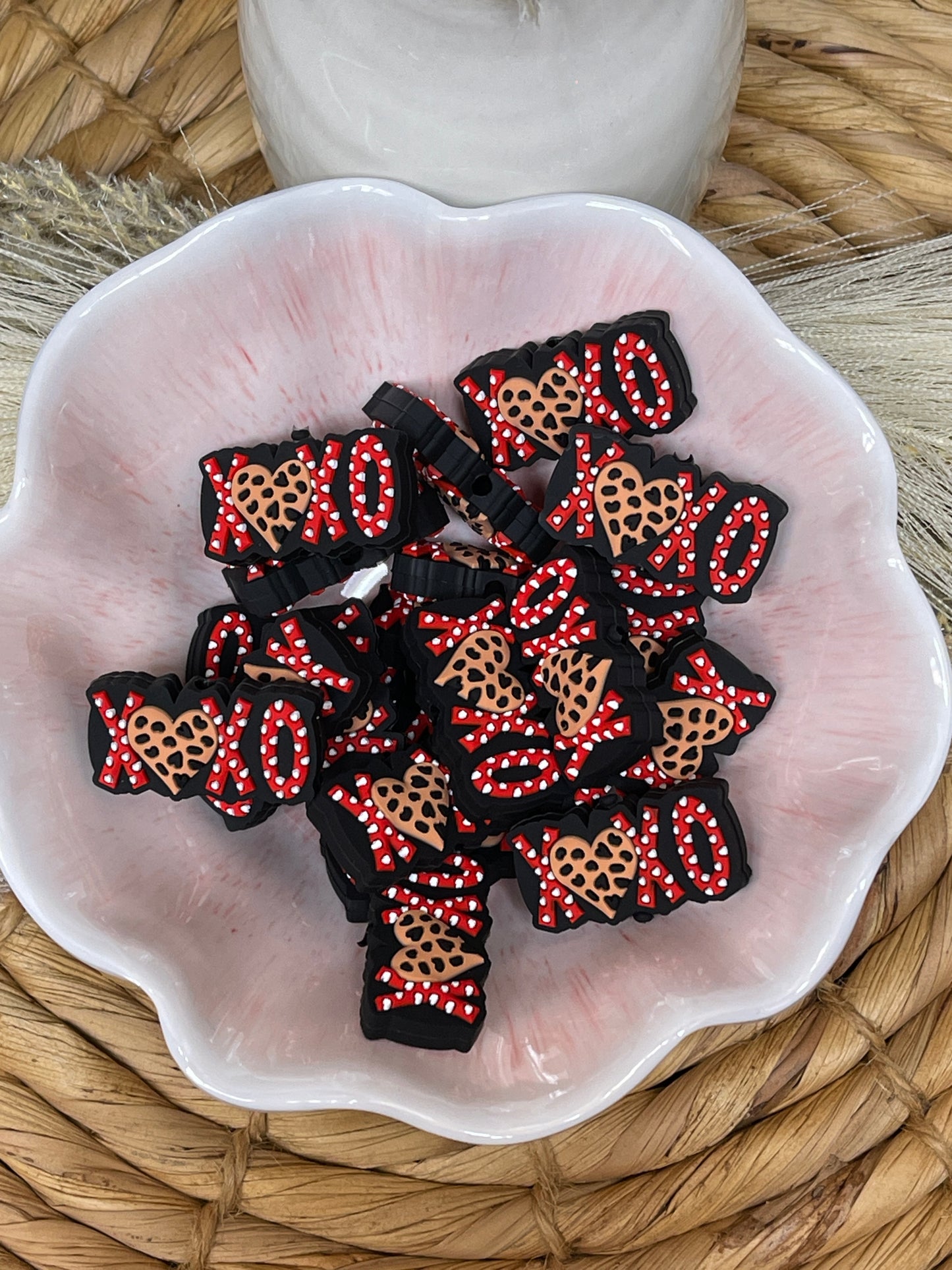 XOXO Leopard Valentine Focal