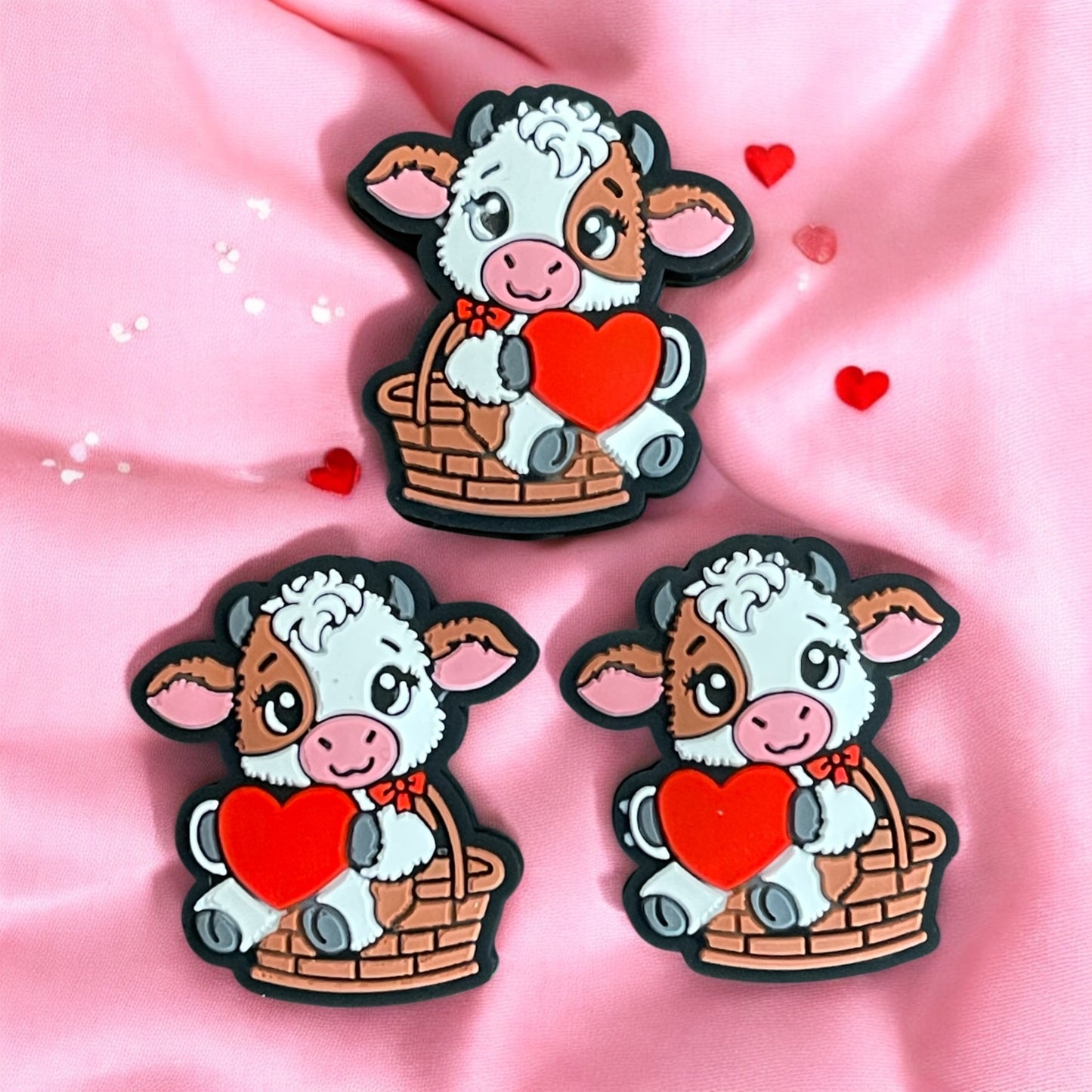 Callie Cow Valentine Love Focal