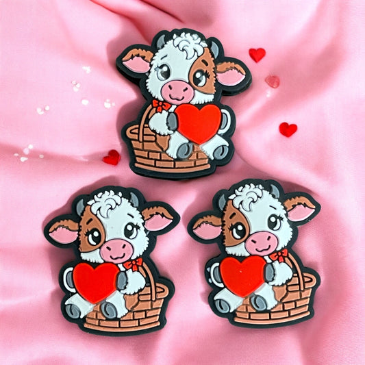 Callie Cow Valentine Love Focal