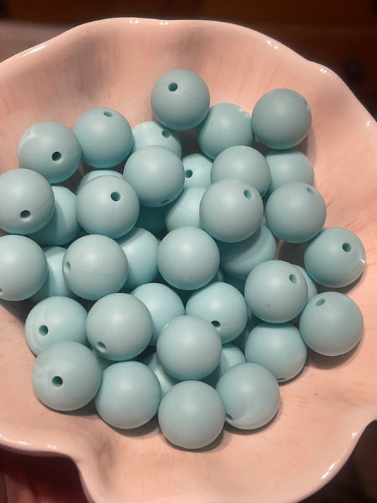 Aruba Blue 15mm round