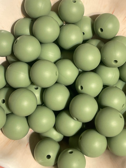 Tile Green 15mm round