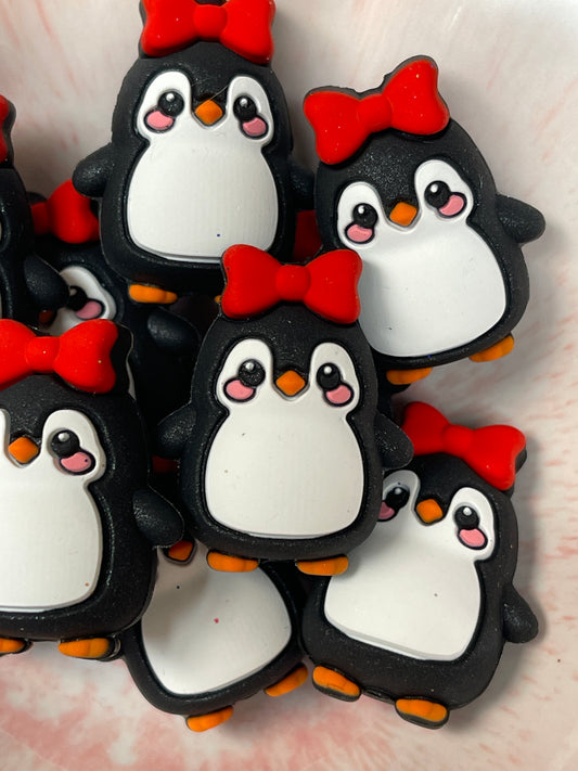3D Penguin Silicone Focal