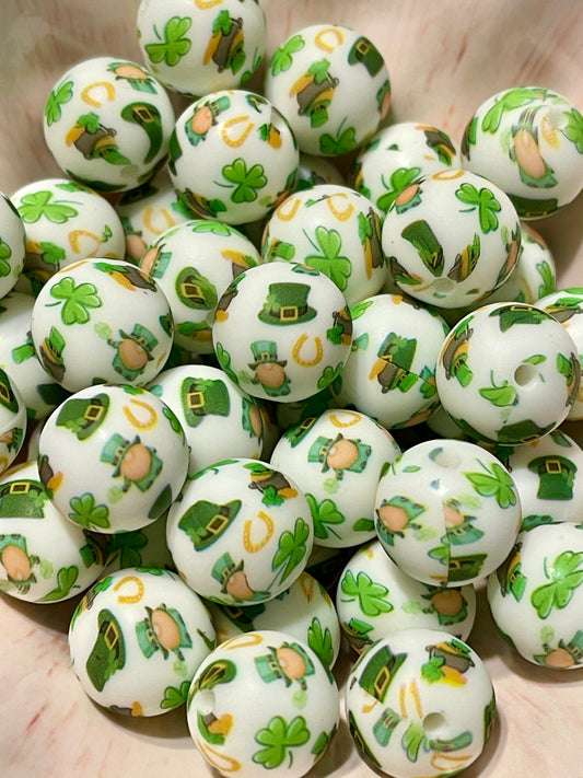 Leprechaun Printed 15mm Round