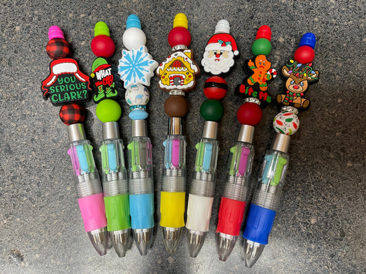 MULTICOLOR Clicker Pens