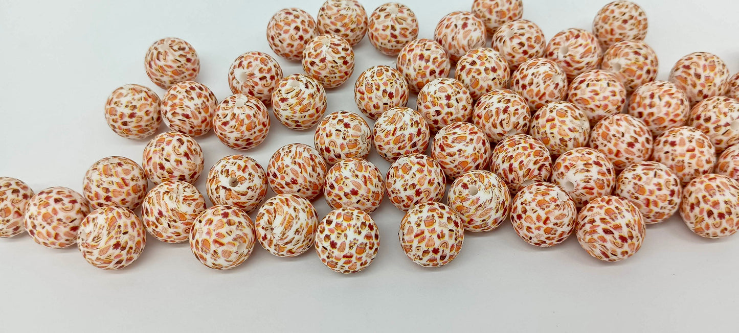 Sweater Weather Printed 15mm Round
