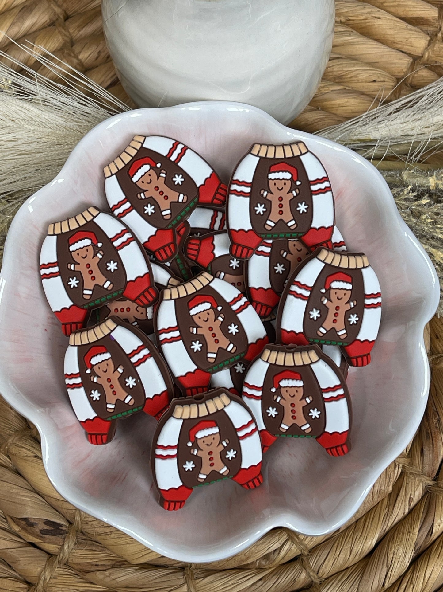 Sweater Gingerbread Man Focal