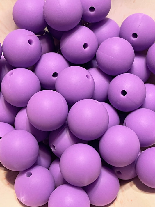 Purple 15mm round