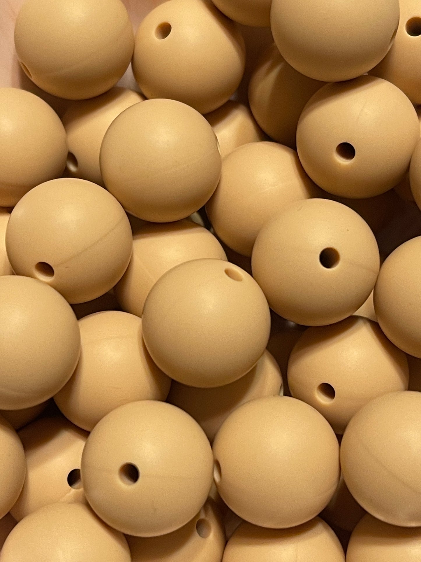 Oatmeal 15mm round