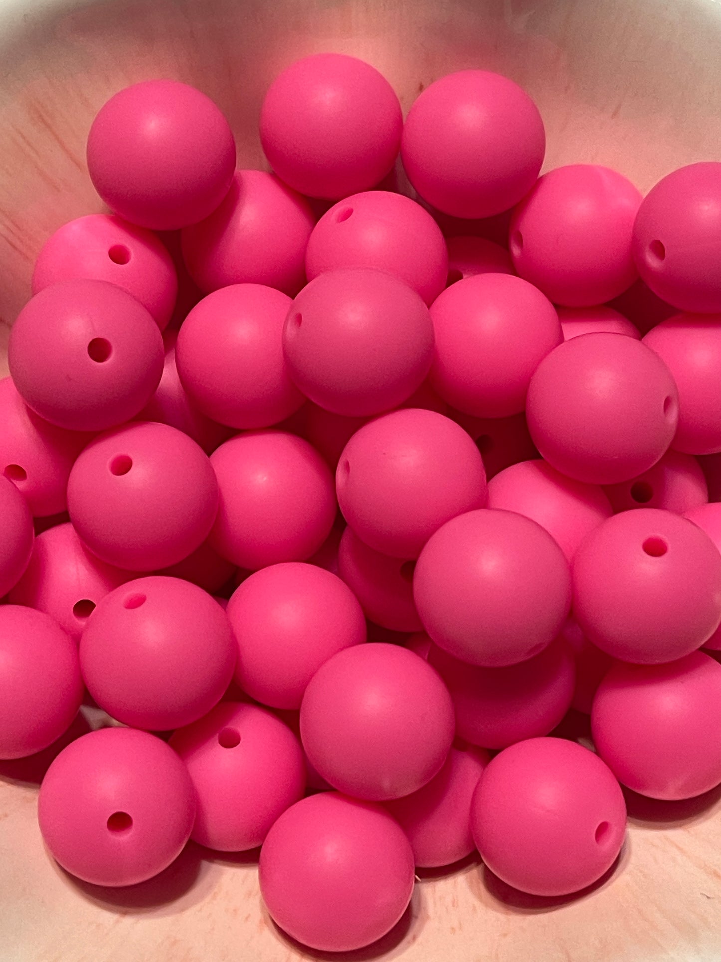 Rose Red 15mm round