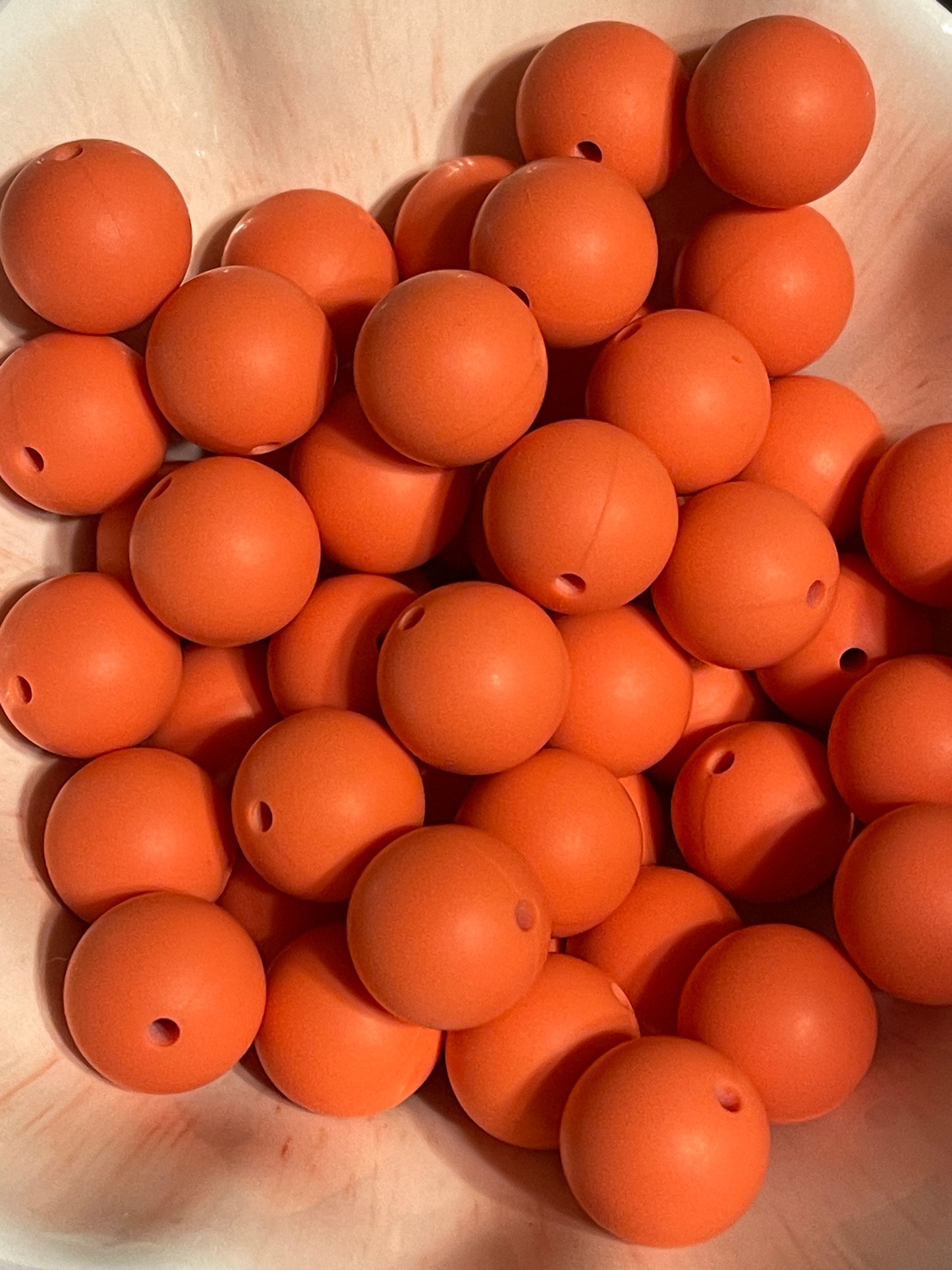 Fusion Coral 15mm round