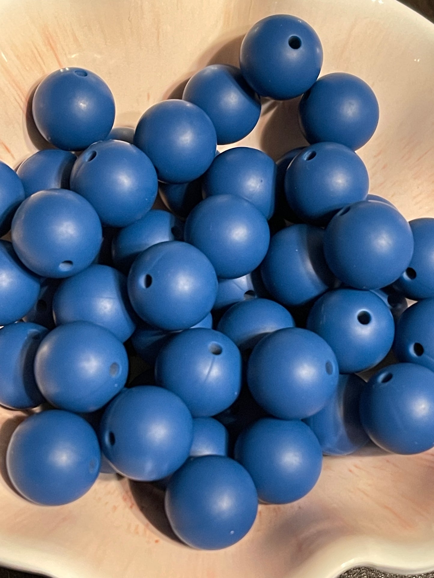 Sea Blue 15mm round