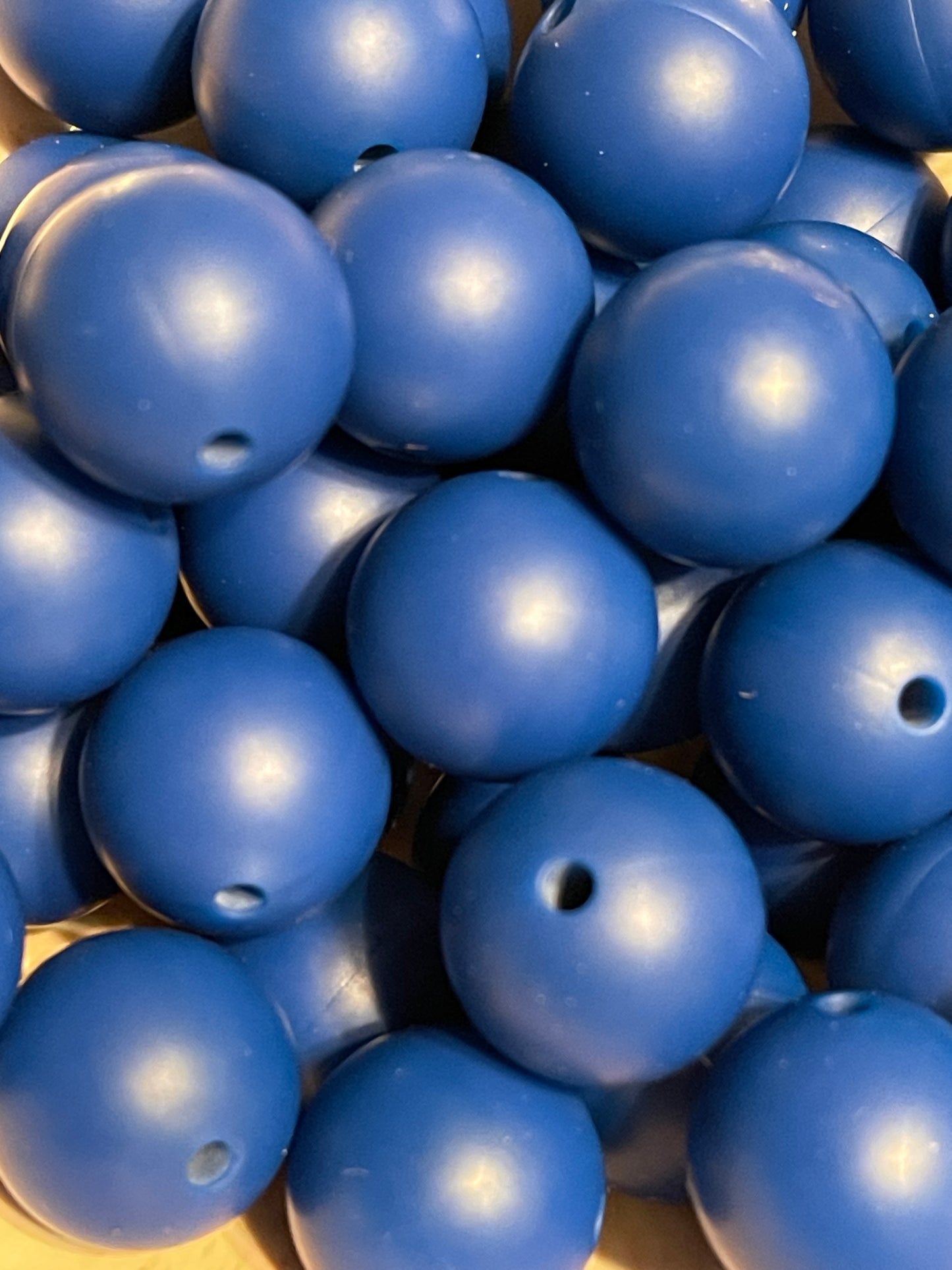 Dark Blue 15mm round