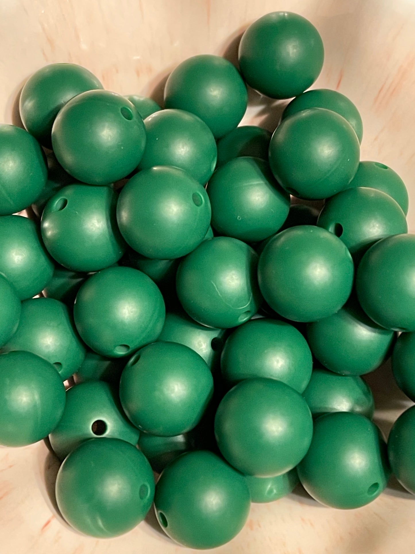 Dark Green 15mm round