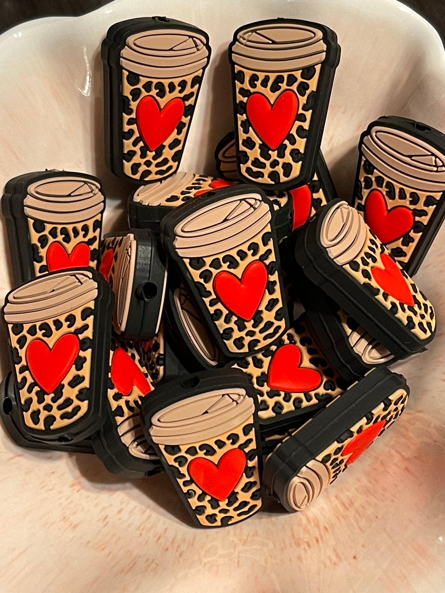 Leopard Coffee Focal