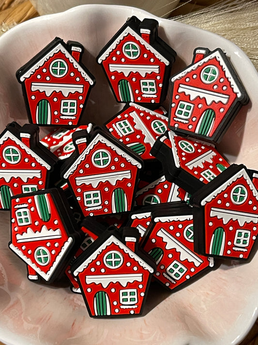 Candy House Focal Red