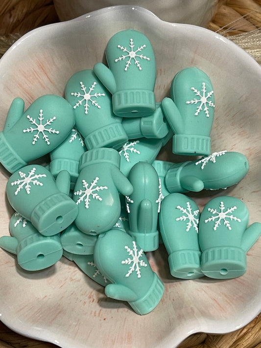 Mint Mittens Focal