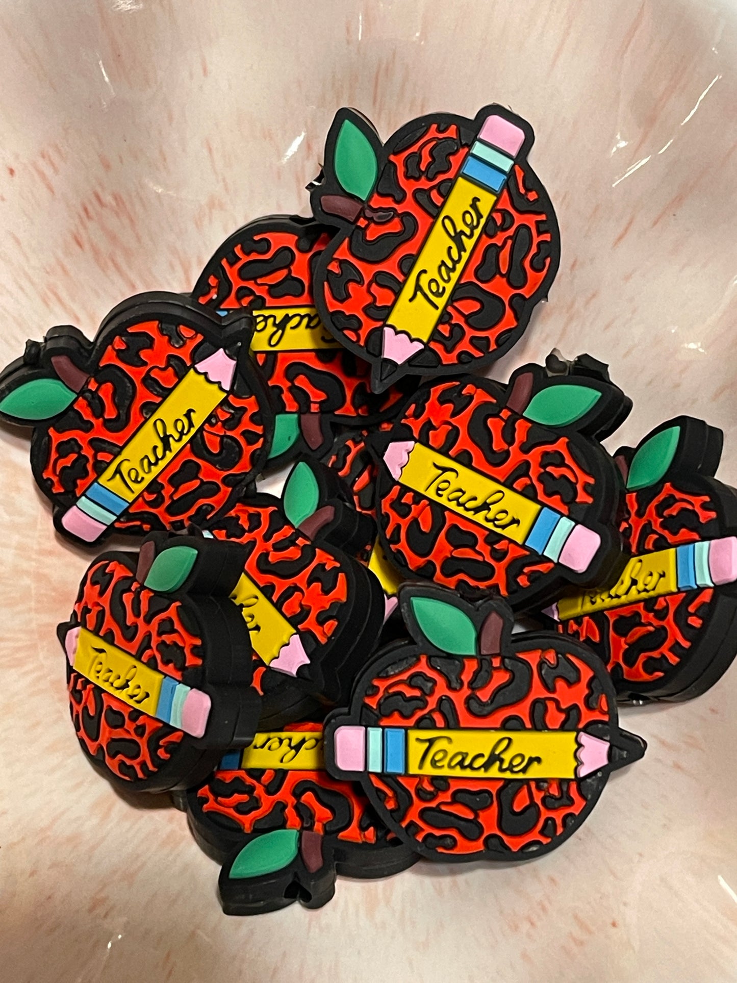 Teacher Leopard Apple Focal