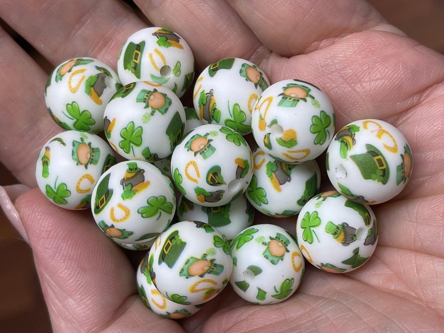 Leprechaun Printed 15mm Round