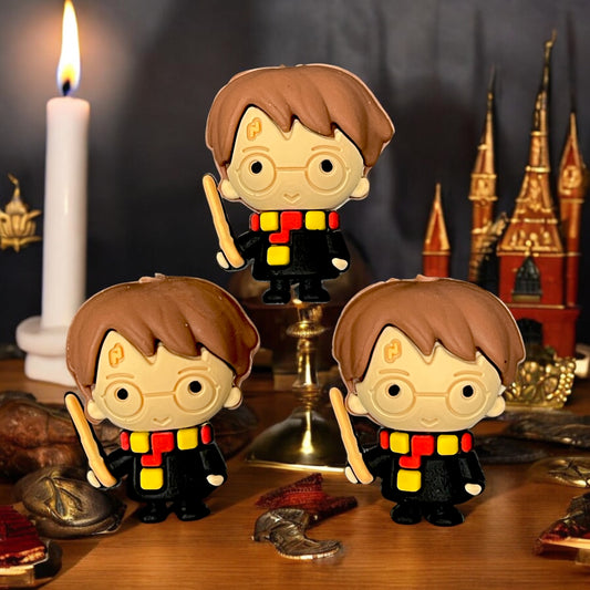 3D Harry Potter Silicone Focal Beads