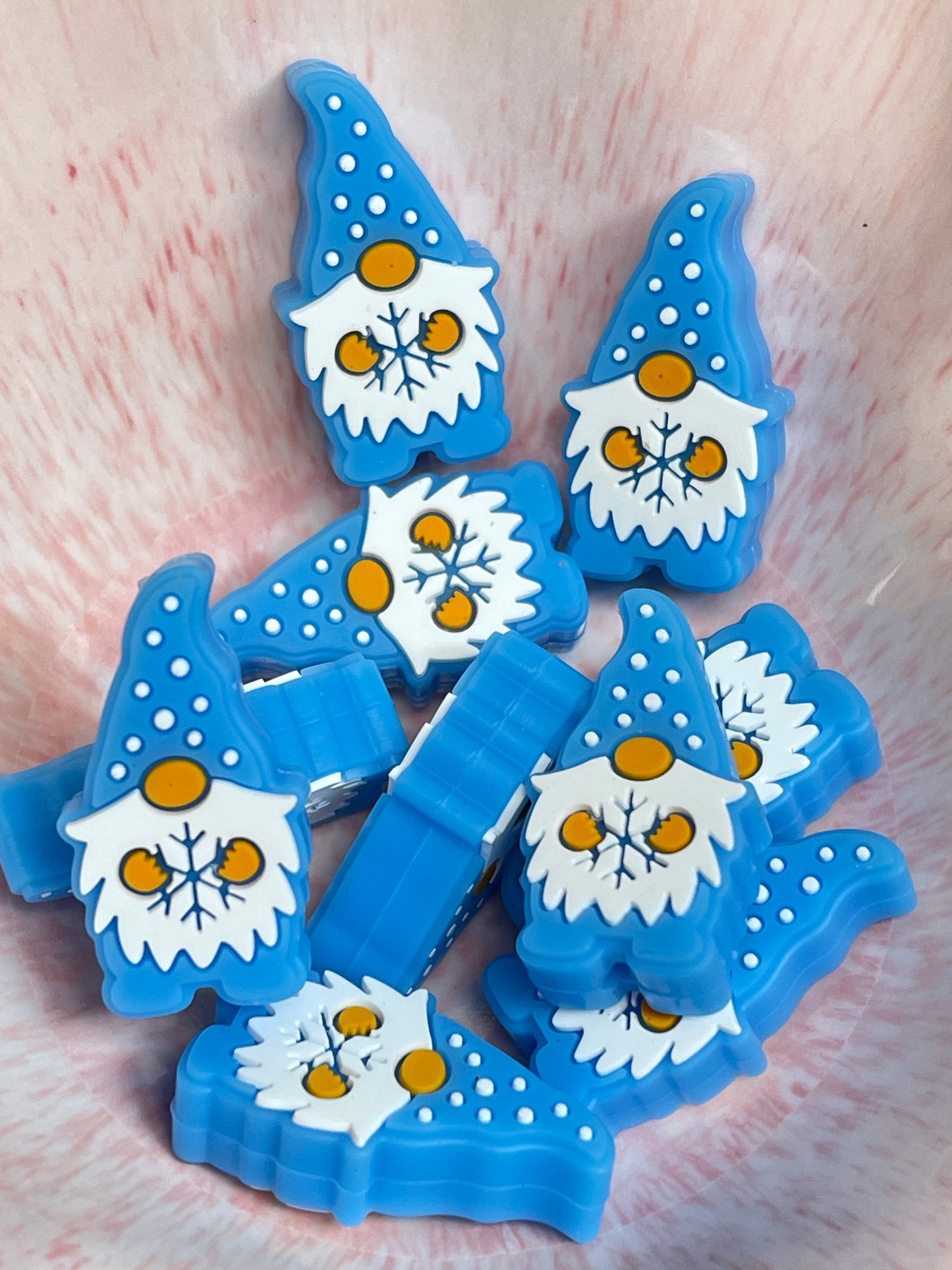Christmas Gnome Snow Focal